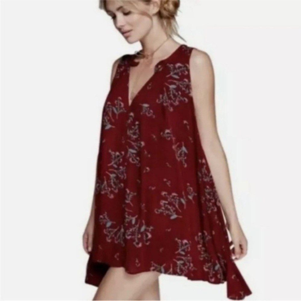 Free People | Floral Sleeveless Dress | Small